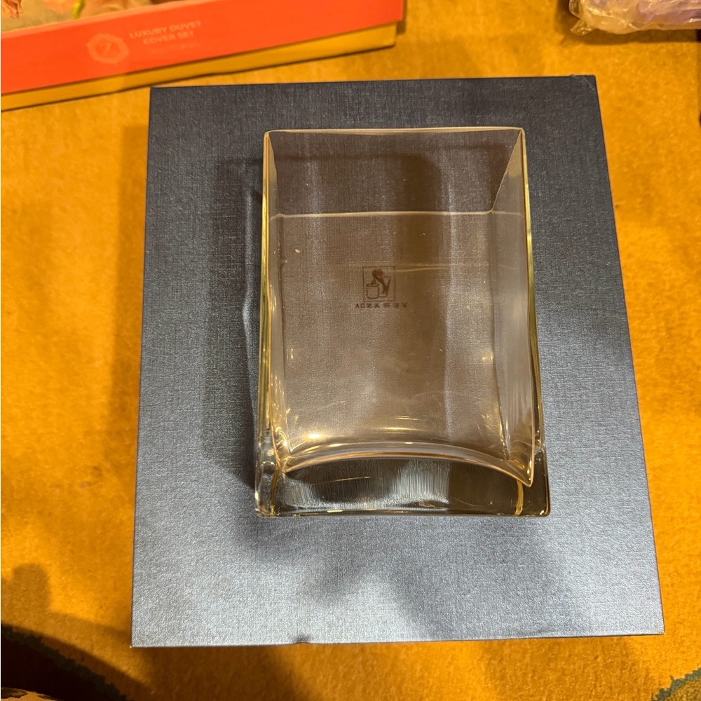 Clear Glass Vase